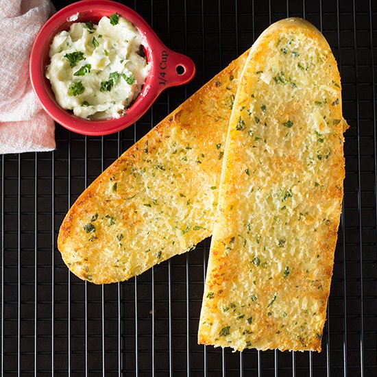 Roasted Garlic Parmesan Bread