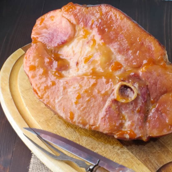 Easiest Ever Oven Roasted Ham