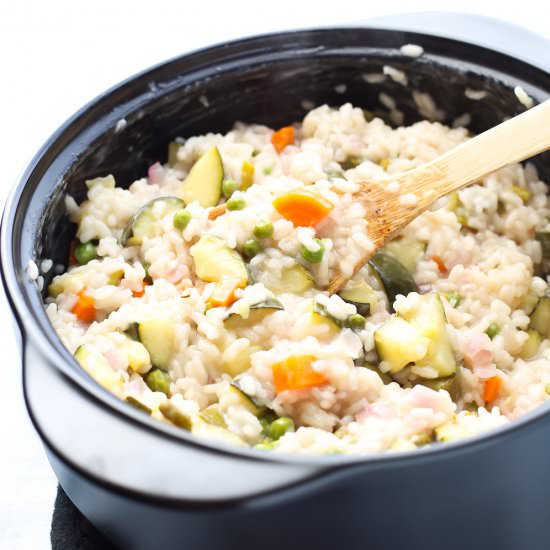 Creamy Vegetable Risotto