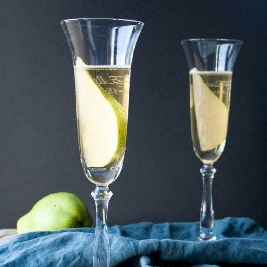 Spiced Pear Bellini