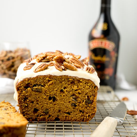 Pumpkin Bread & Pumpkin Spice Glaze