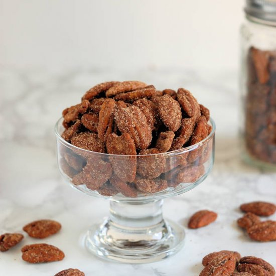 Candied Spiced Pecans