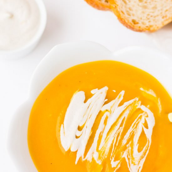 Instant Pot Butternut Squash Soup