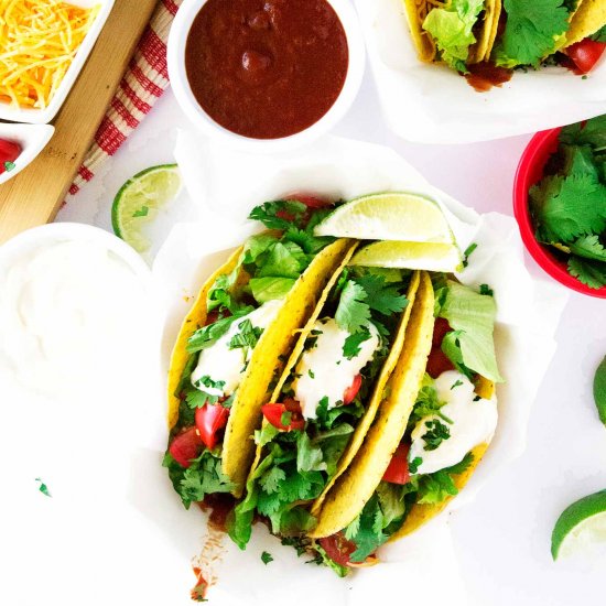 The Best Ground Beef Tacos