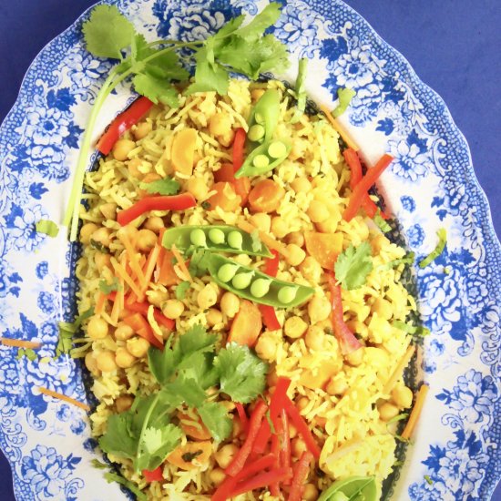 Vegan Chickpea Kedgeree