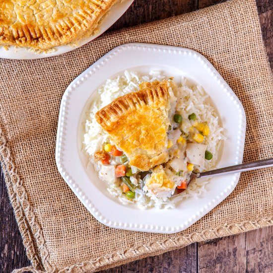 Soupy Chicken Pot Pie