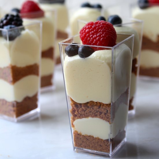 Lemon Velvet Trifles