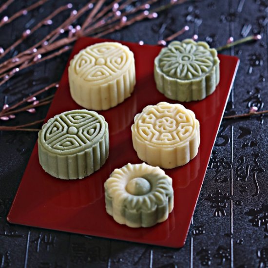 Mung Bean Cakes Mung Bean Mooncakes