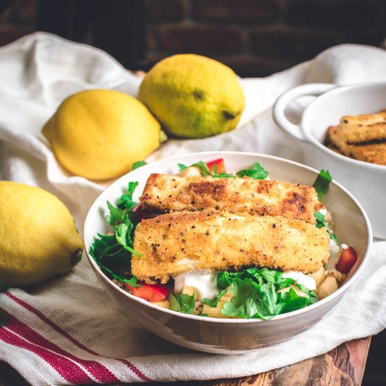 Cheese Sticks & Apple Couscous