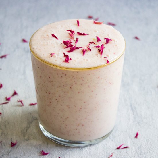 white peach smoothie