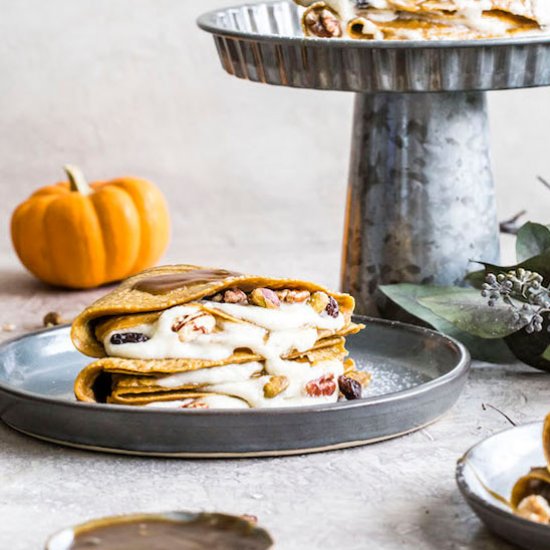 Pumpkin Crepes