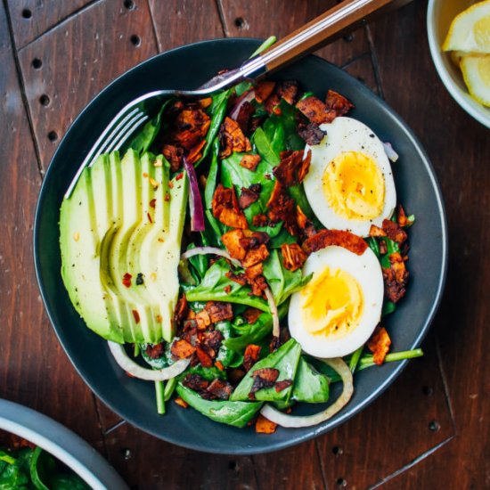 Vegetarian Breakfast Salad