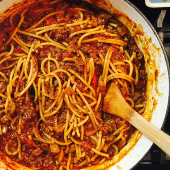 BBQ Spaghetti