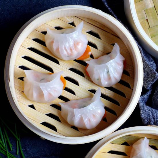 Crystal Prawn Dumplings