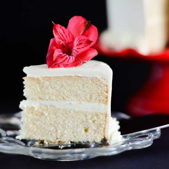 Decadent White Cake