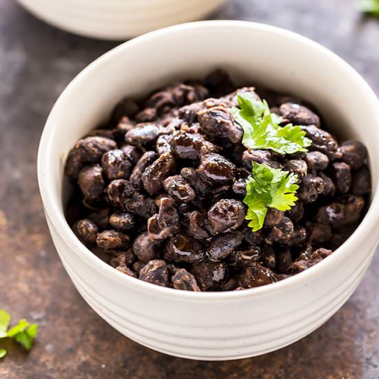 Instant Pot Black Beans