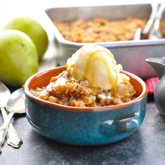 Easy Pear Crisp