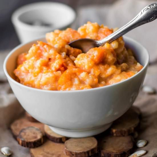 Pumpkin Pie Porridge