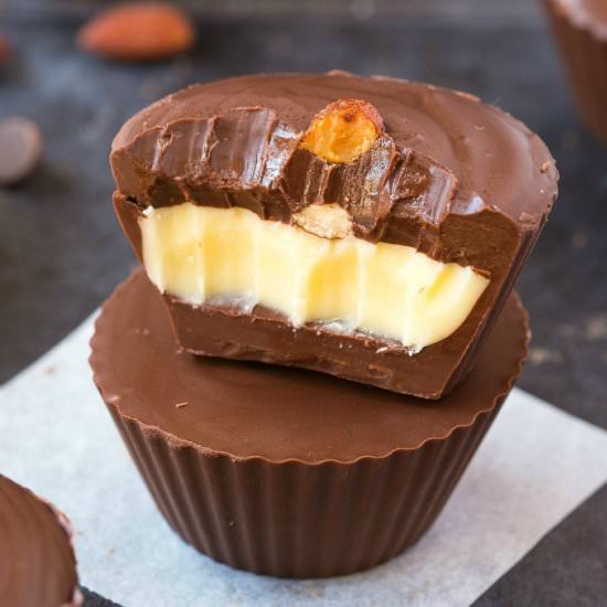 3 Ingredient Almond Joy Cups