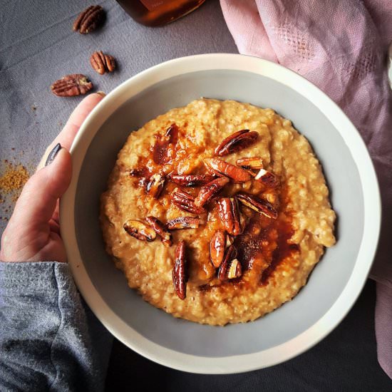 Pumpkin Pie Oatmeal