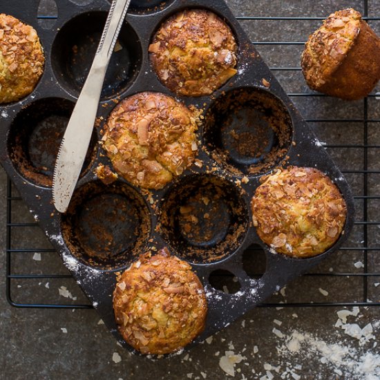 Gluten Free Coconut Citrus Muffins