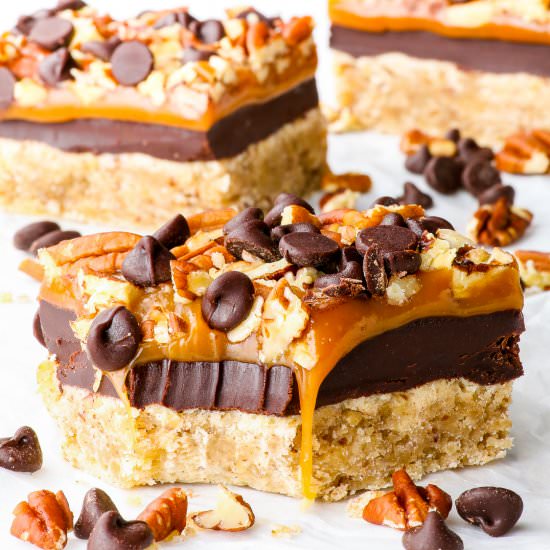 Salted Caramel Chocolate Bars