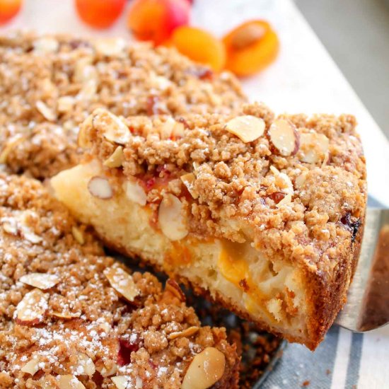 Golden Plum Coffee Cake