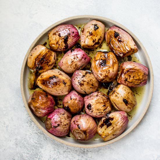 Whole Roasted Shallots