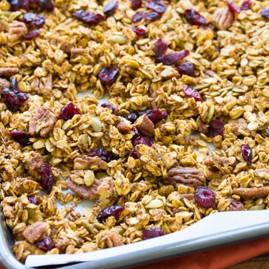 Pumpkin Spice Granola