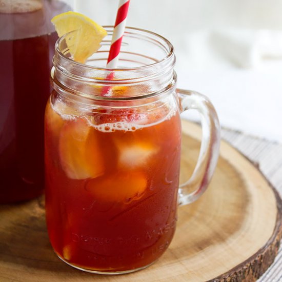 Strawberry Iced Tea Made Easy