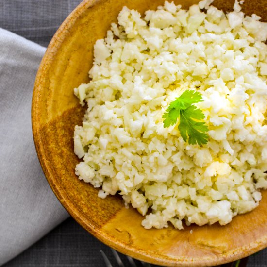 Basic Cauliflower Rice