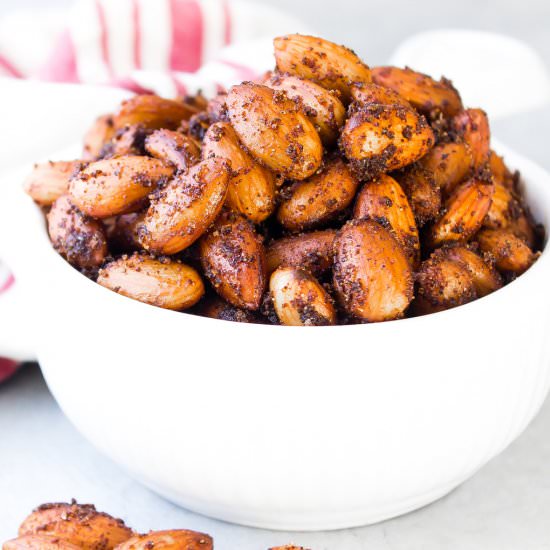 BBQ Roasted Almonds