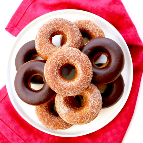 Gluten-Free Baked Pumpkin Donuts