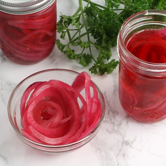 Quick Pickled Red Onions