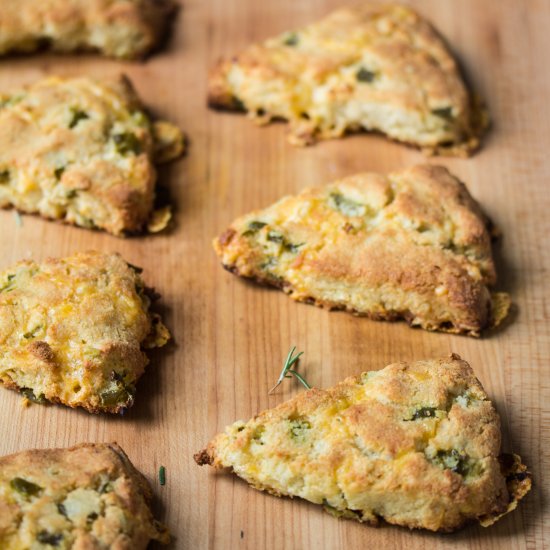 Jalapeño Cheddar Scones