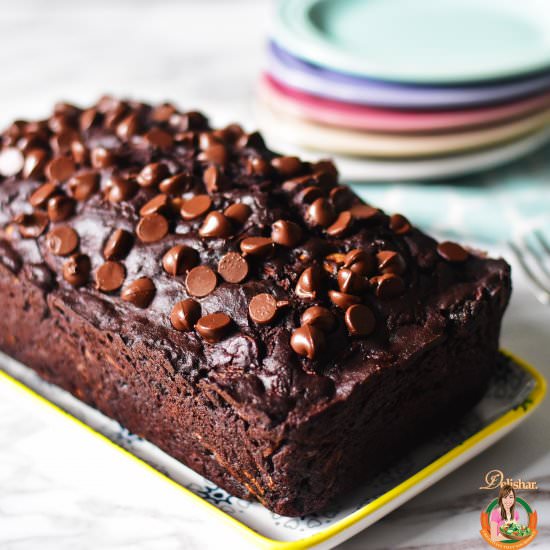 Double Chocolate Zucchini Bread