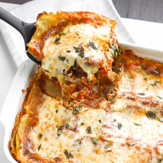 Creamy Vegetarian Lasagna