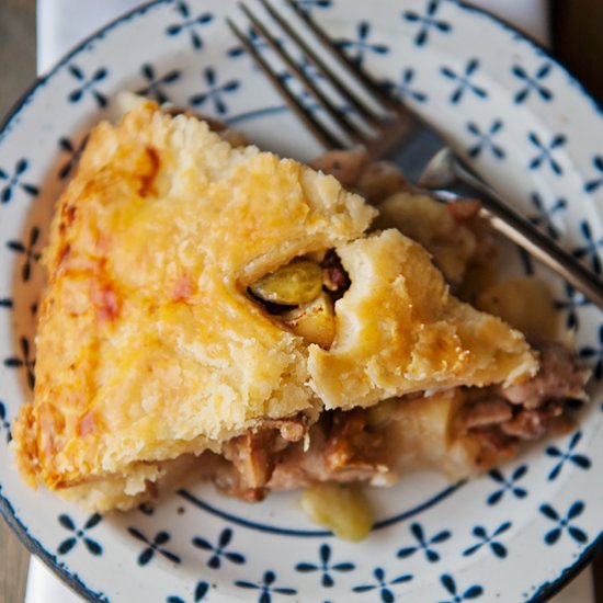 Pheasant Chanterelle Pot Pie