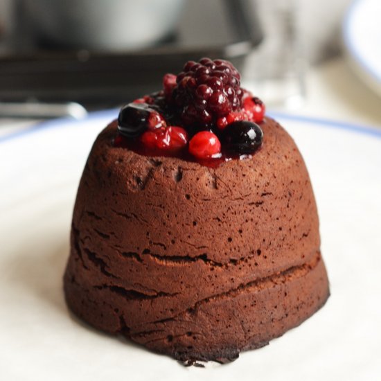 Chocolate Peanut Butter Fondants