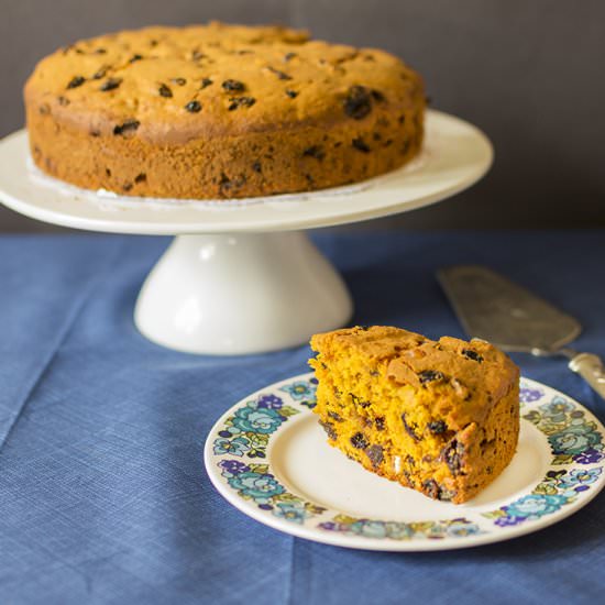 Pumpkin Fruit Cake