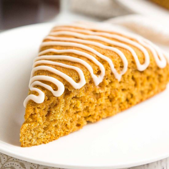 Healthy Pumpkin Spice Latte Scones