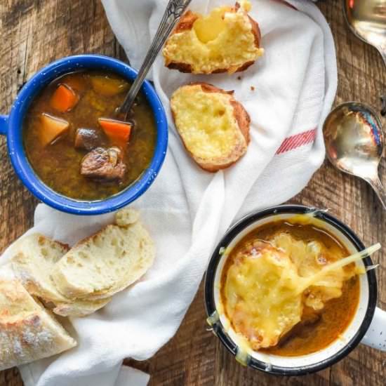 Slow Cooker French Onion Beef Stew