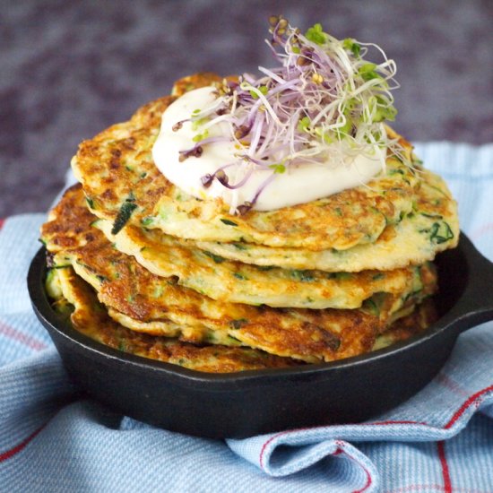 Savory Zucchini Pancakes