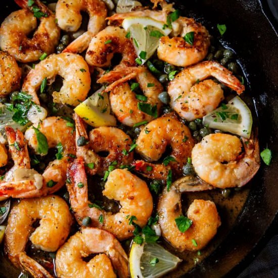 Easy 30-Minute Shrimp Piccata