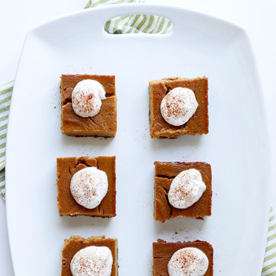 Pumpkin Pie Glow Bars