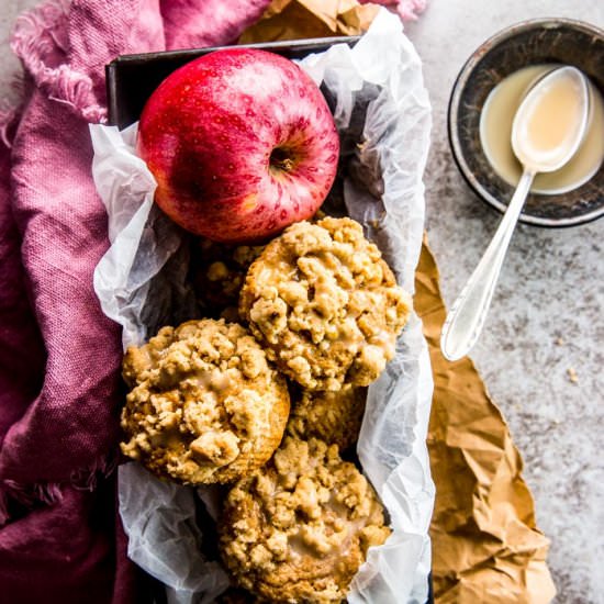 Greek Yogurt Apple Cinnamon Muffins