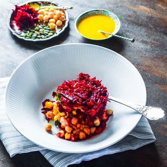 Turmeric Beetroot Salad