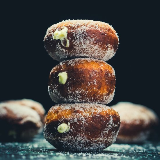 Coconut & Passionfruit Malasadas