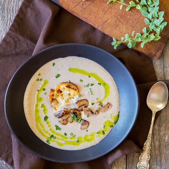 Hearty Mushroom Bisque