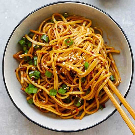 Spicy Sichuan Noodles